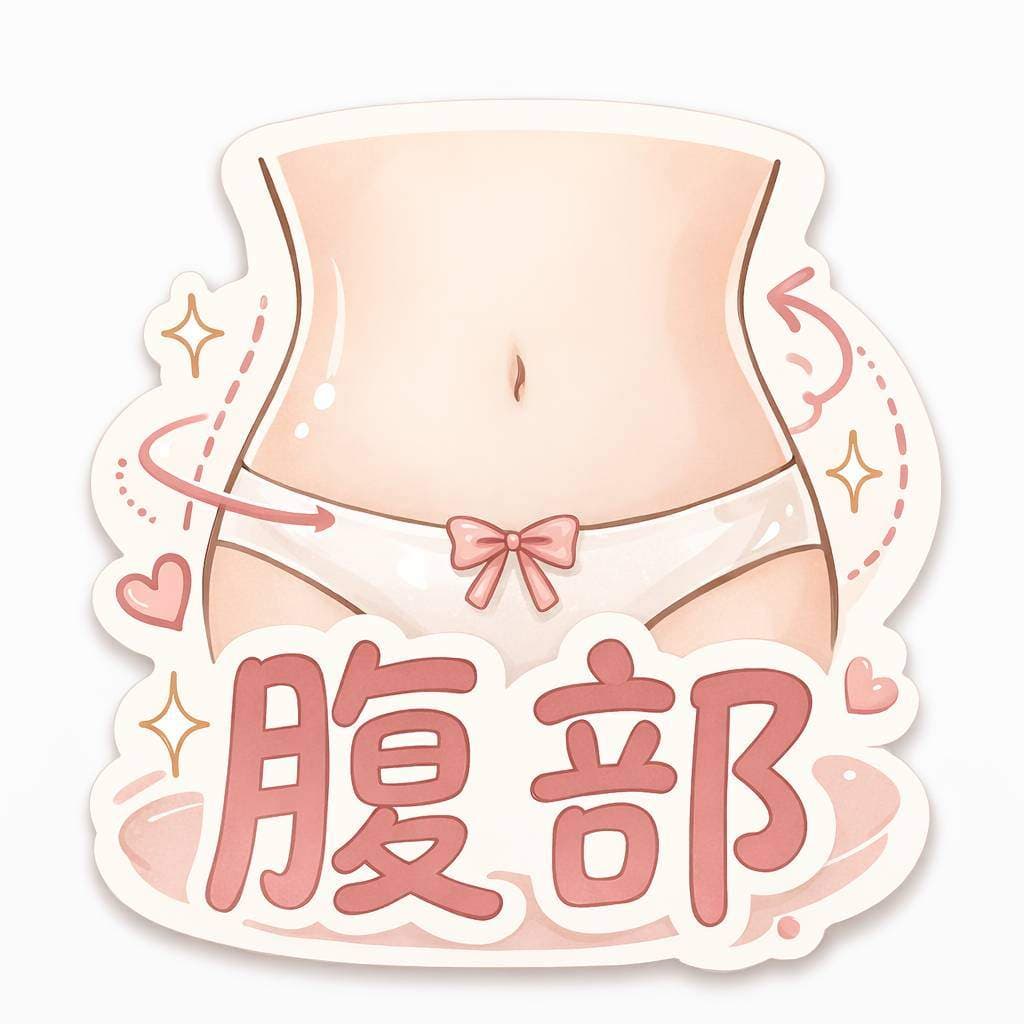 熱蠟|腹部