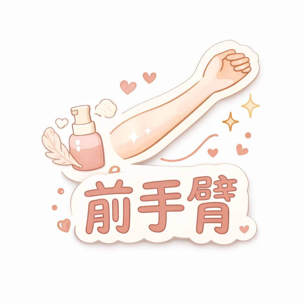 熱蠟|前手臂