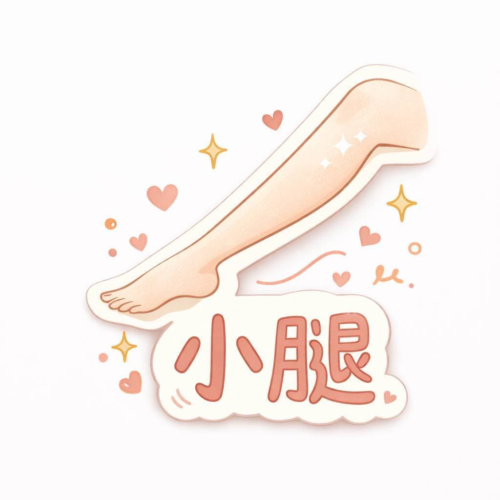 熱蠟|小腿