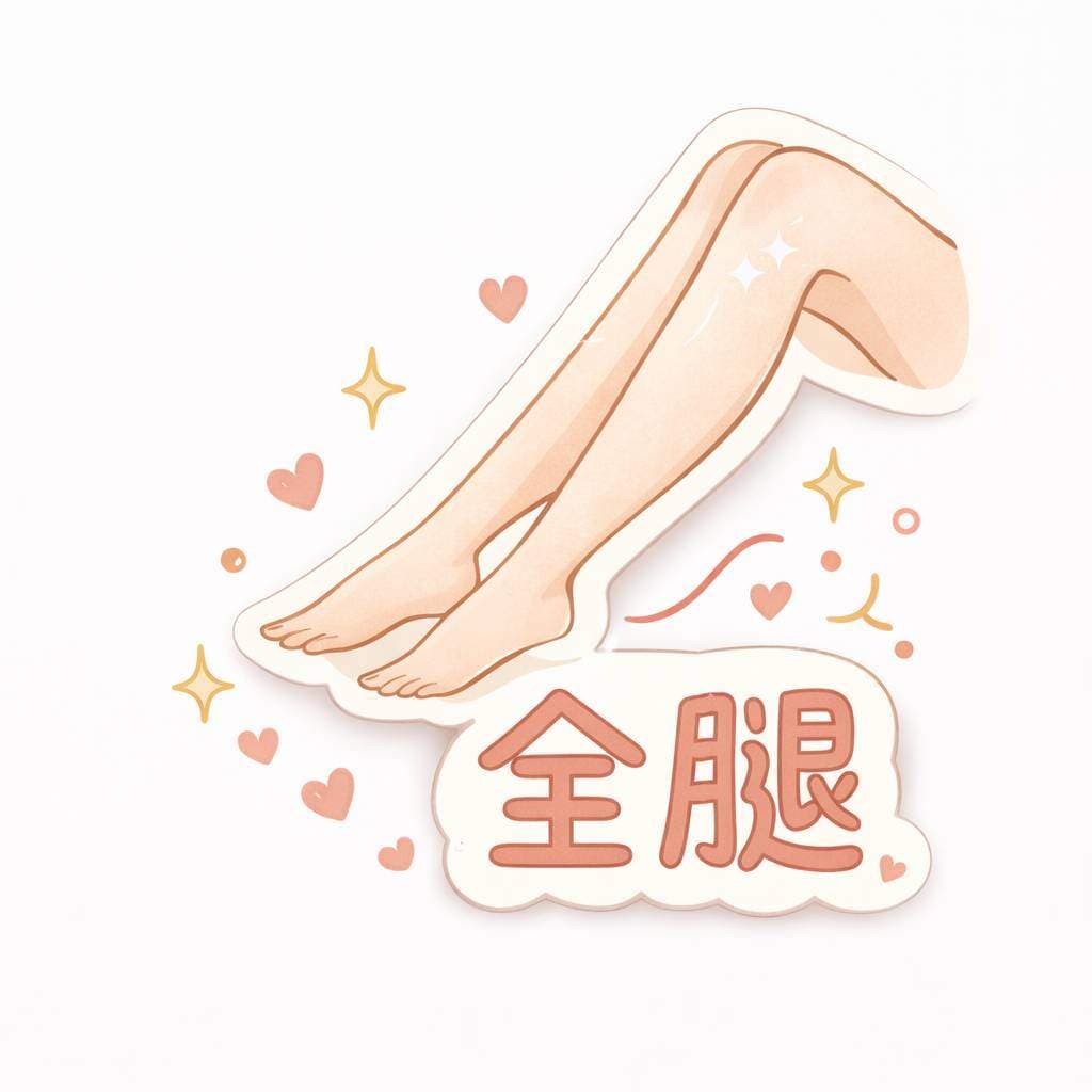 熱蠟|全腿