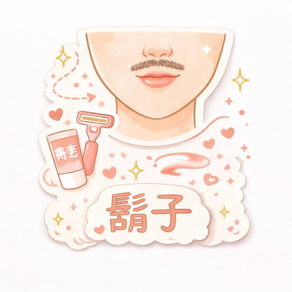 熱蠟|鬍子