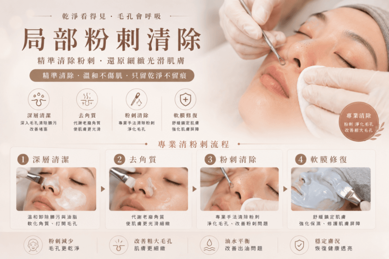 局部粉刺清除