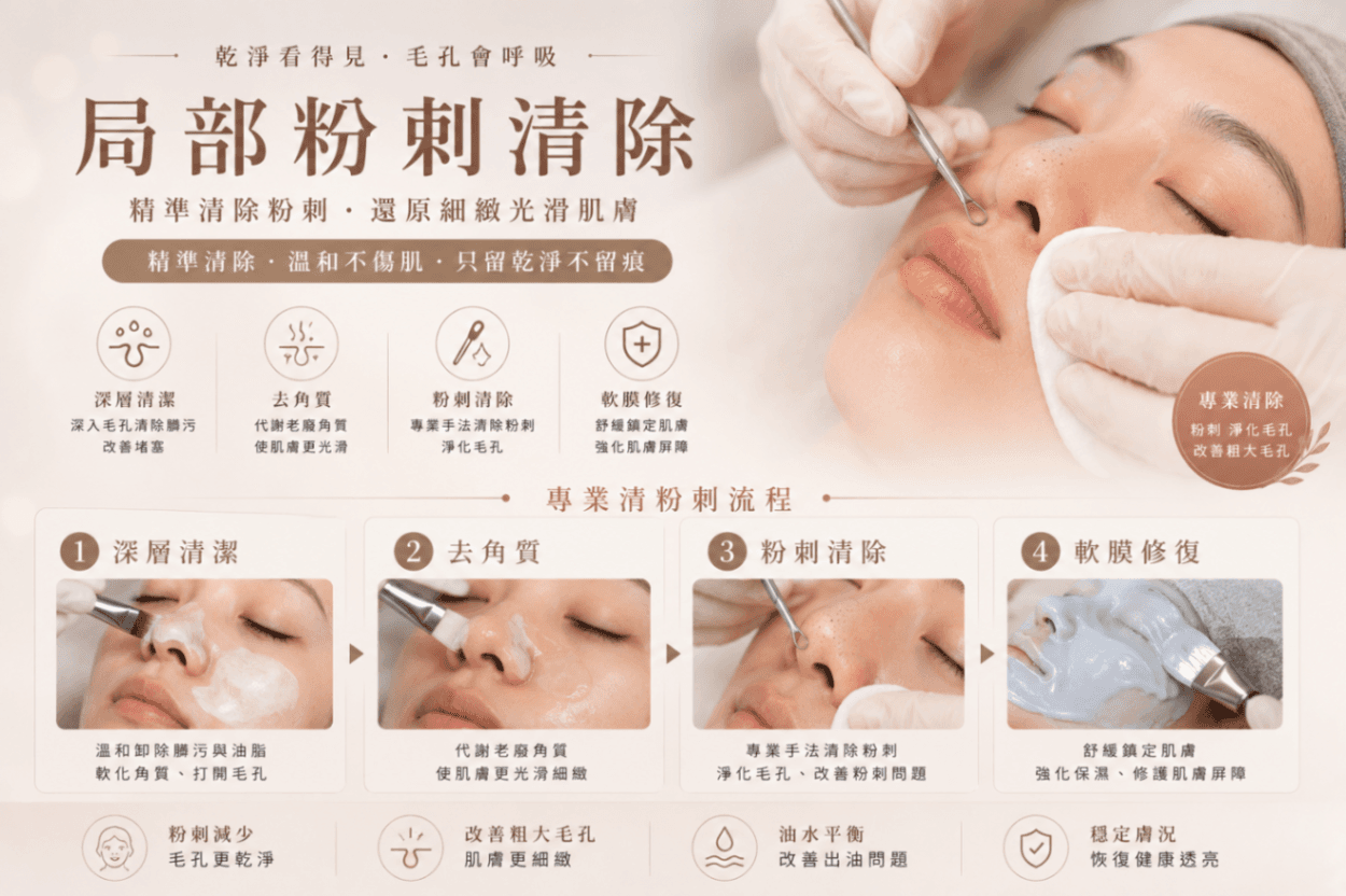 局部粉刺清除